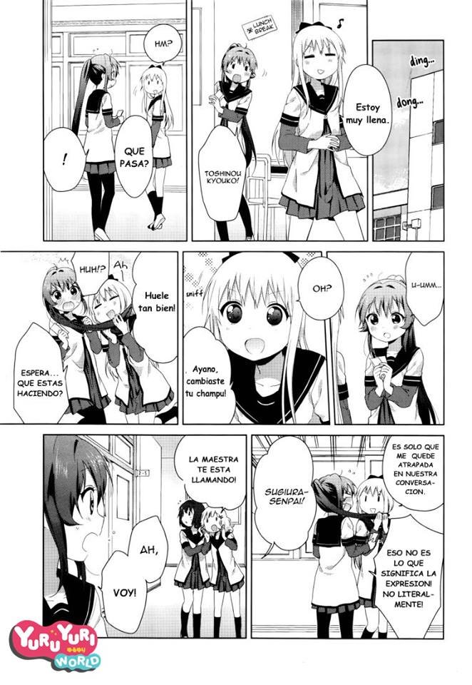Yuru Yuri Capitulo 81: medusas ranger de amor la película página 5