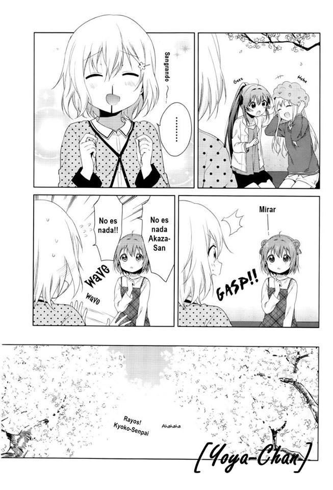 Yuru Yuri Capitulo 83: exhibición de flores con una explosión página 9