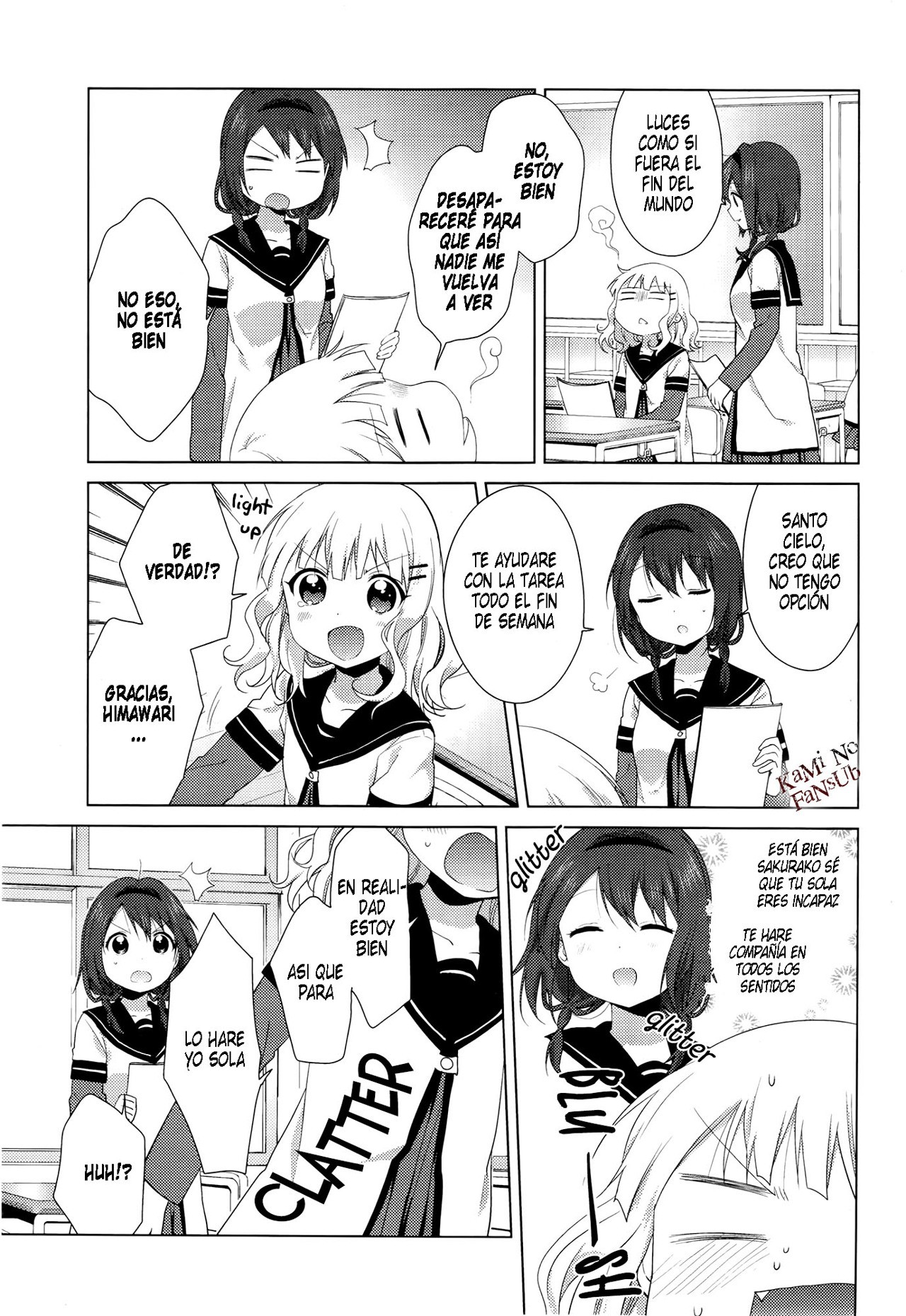 Yuru Yuri Capitulo 85 página 8