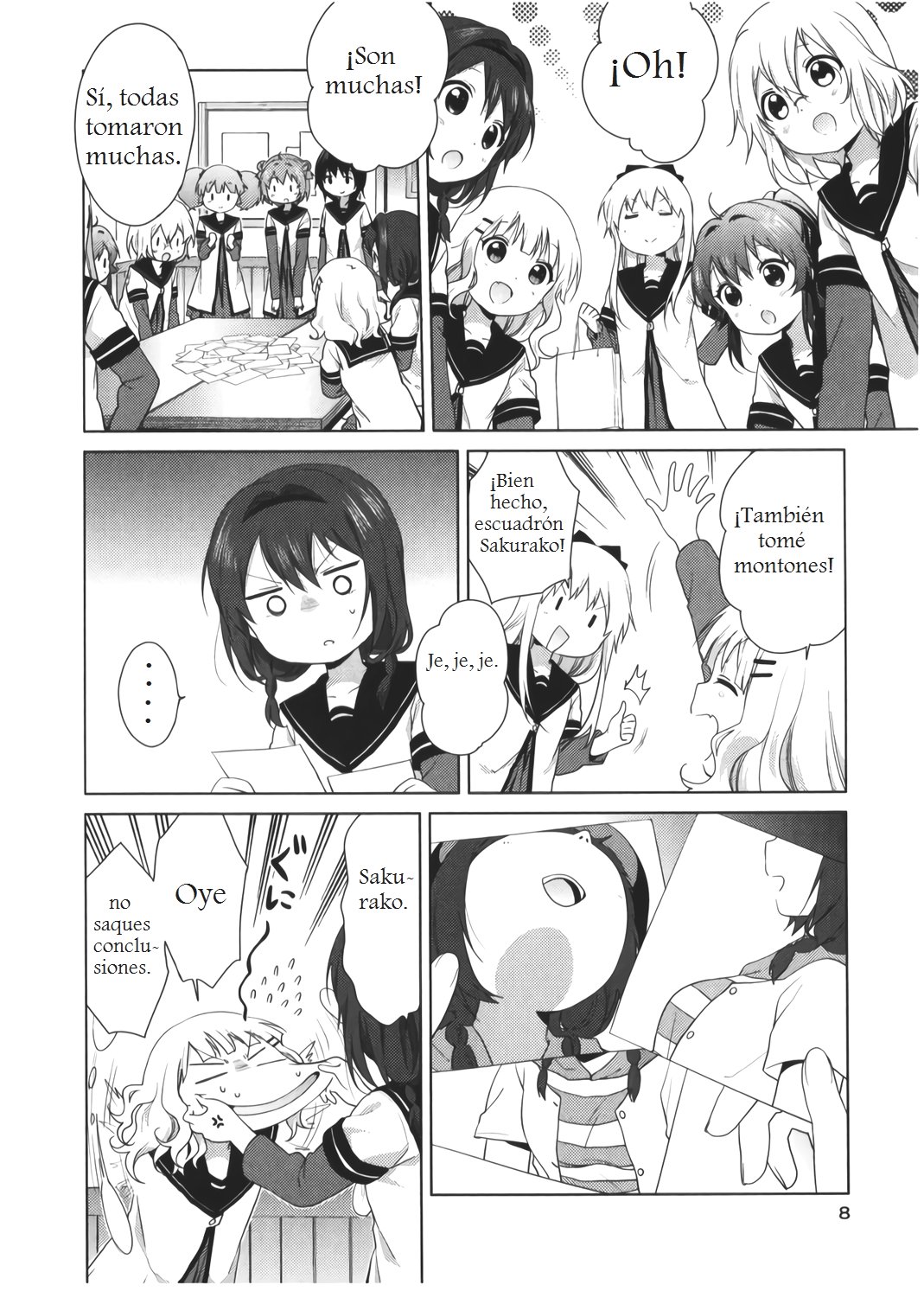 Yuru Yuri Capitulo 88.5 página 10