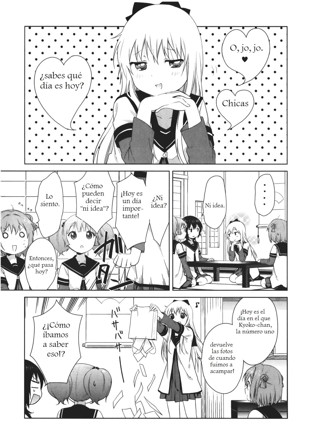 Yuru Yuri Capitulo 88.5 página 3