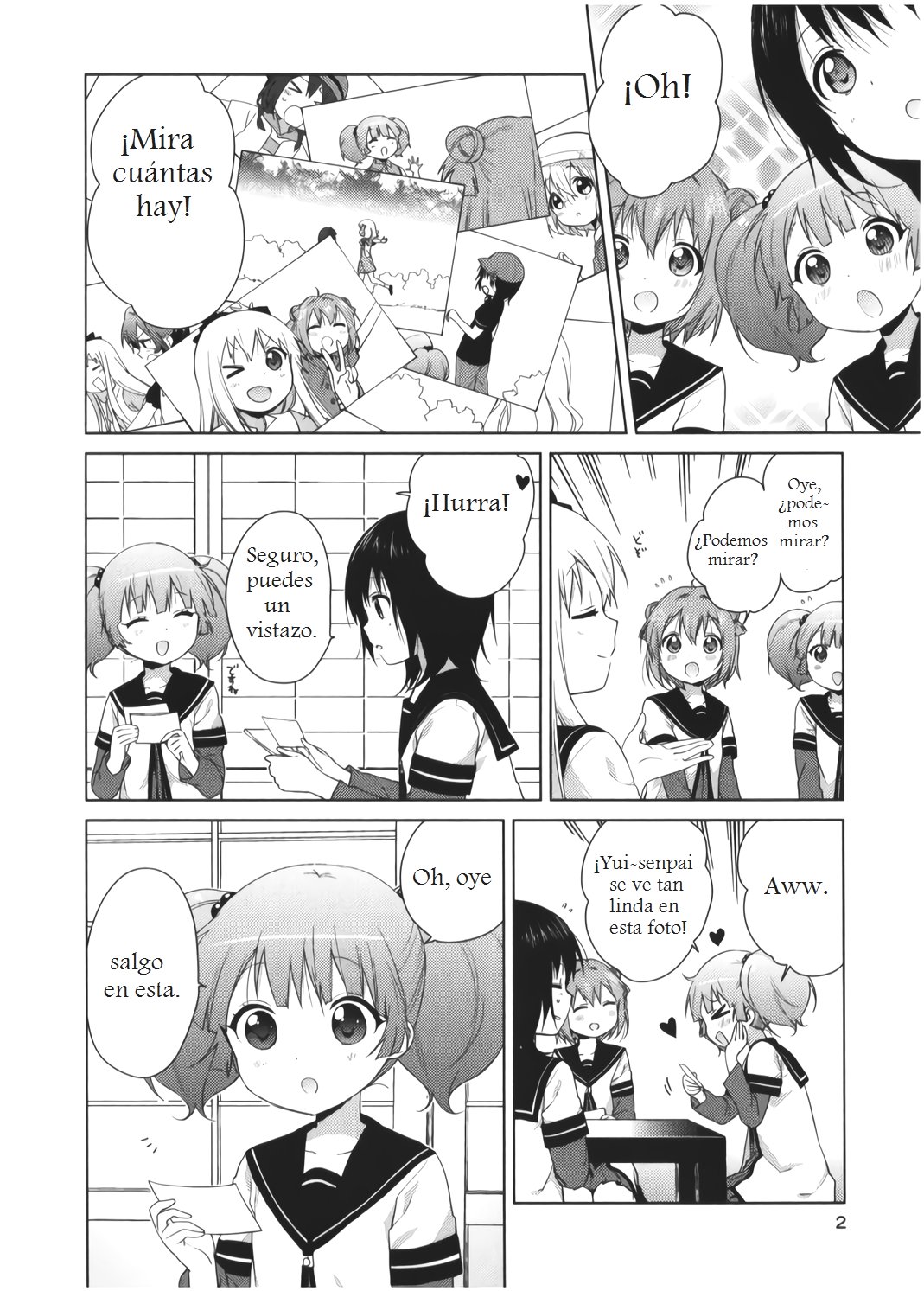 Yuru Yuri Capitulo 88.5 página 4