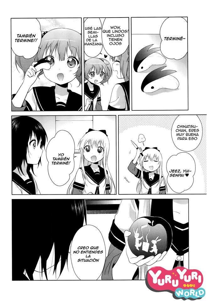 Yuru Yuri Capitulo 88: una manzana página 10