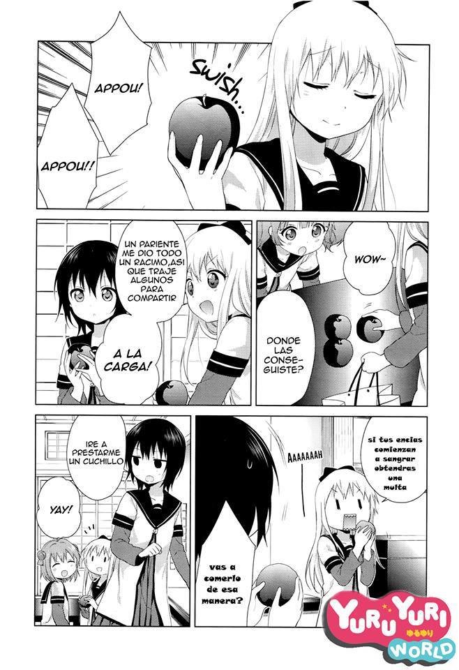 Yuru Yuri Capitulo 88: una manzana página 3