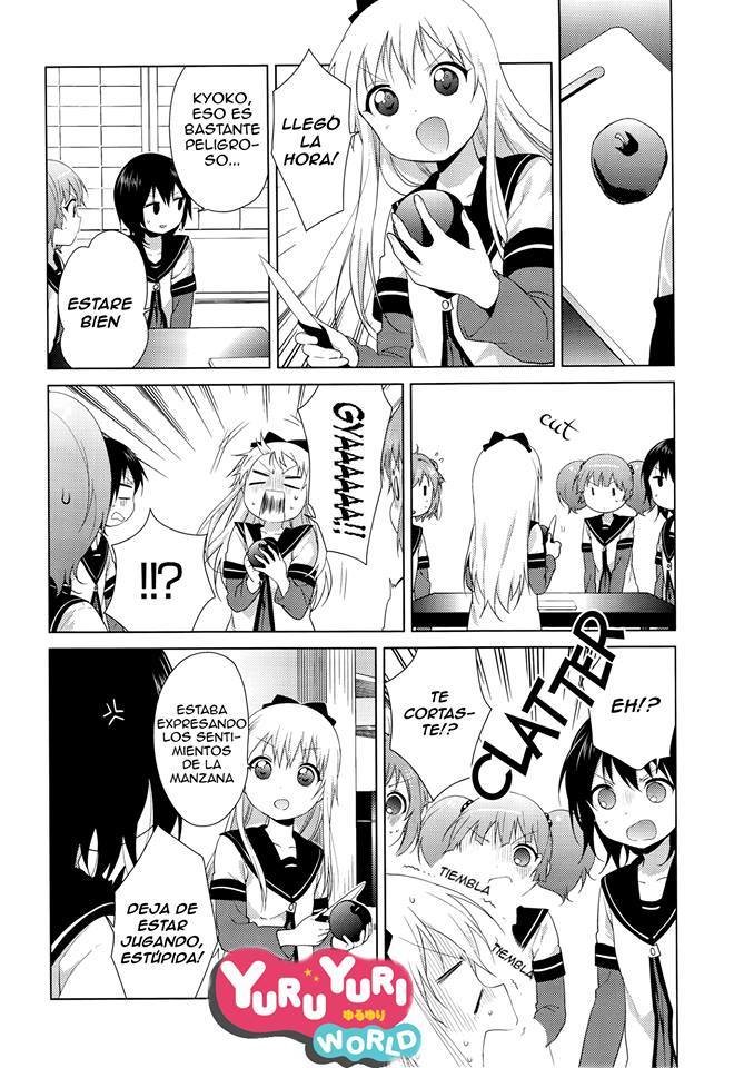 Yuru Yuri Capitulo 88: una manzana página 4