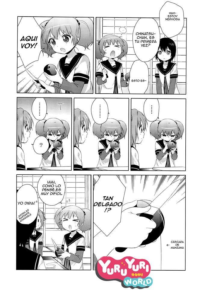 Yuru Yuri Capitulo 88: una manzana página 7