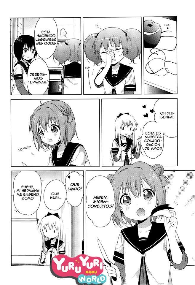 Yuru Yuri Capitulo 88: una manzana página 8