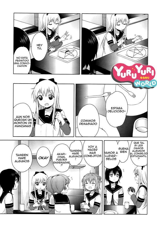 Yuru Yuri Capitulo 88: una manzana página 9