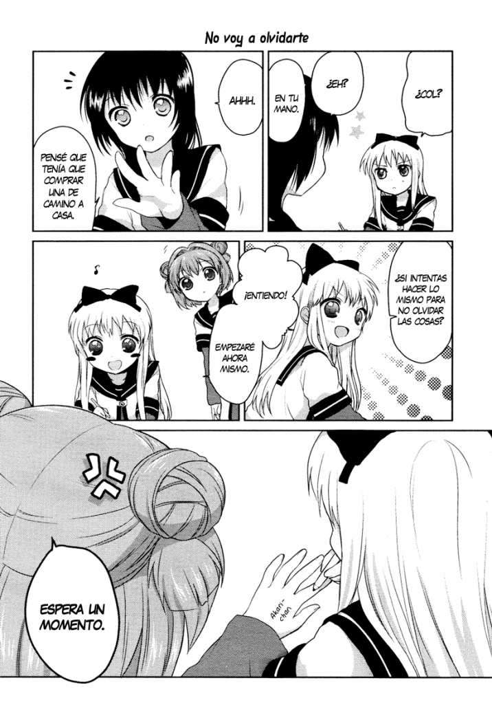 Yuru Yuri Capitulo 9: Los deberes llegan cuando descuidas tu mente página 2