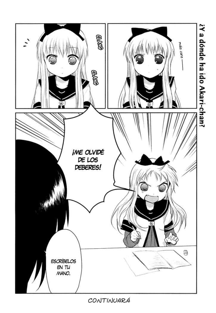 Yuru Yuri Capitulo 9: Los deberes llegan cuando descuidas tu mente página 8