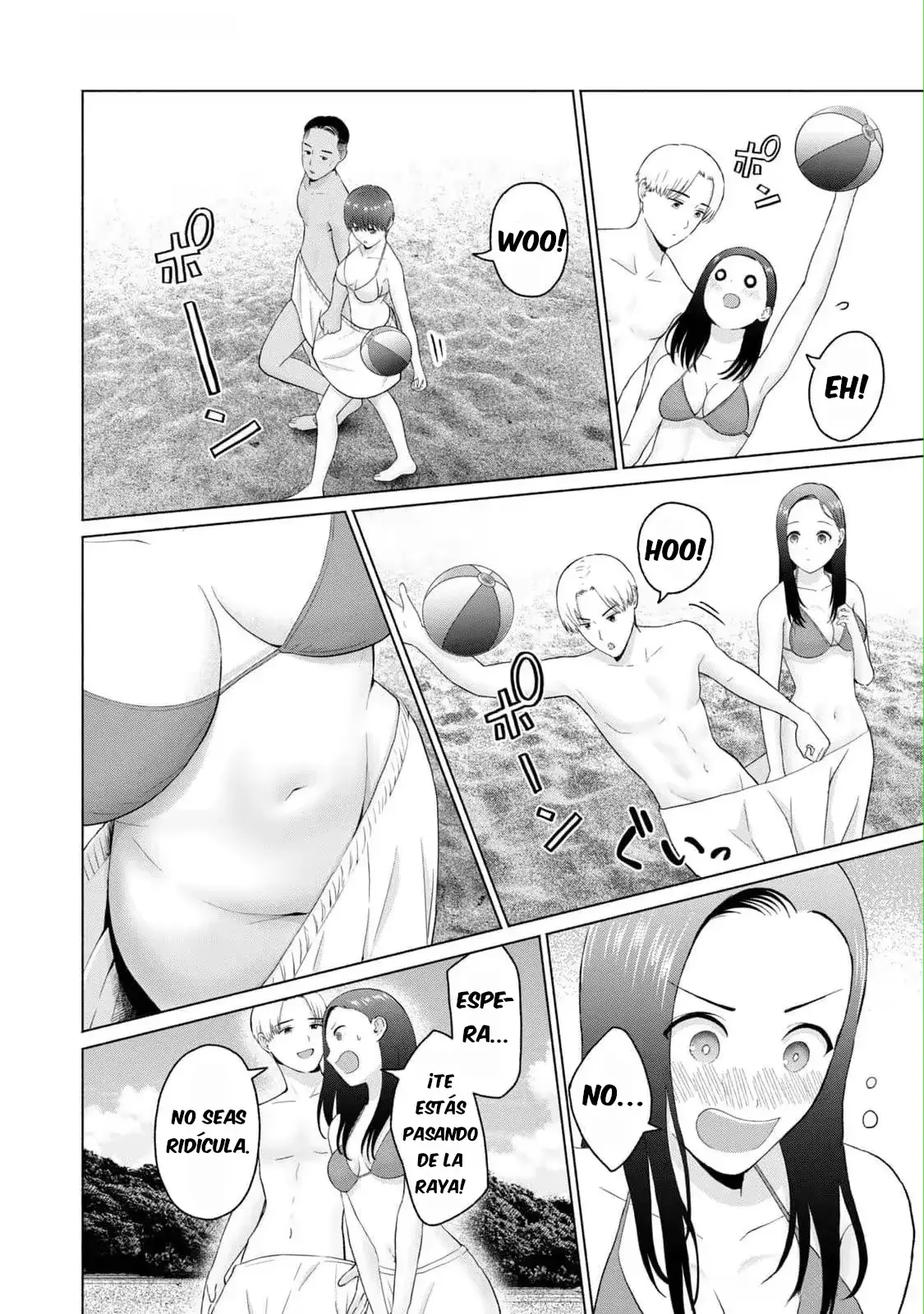Grapara! Capitulo 27: Volibol Playa Totalmente Expuestos página 4