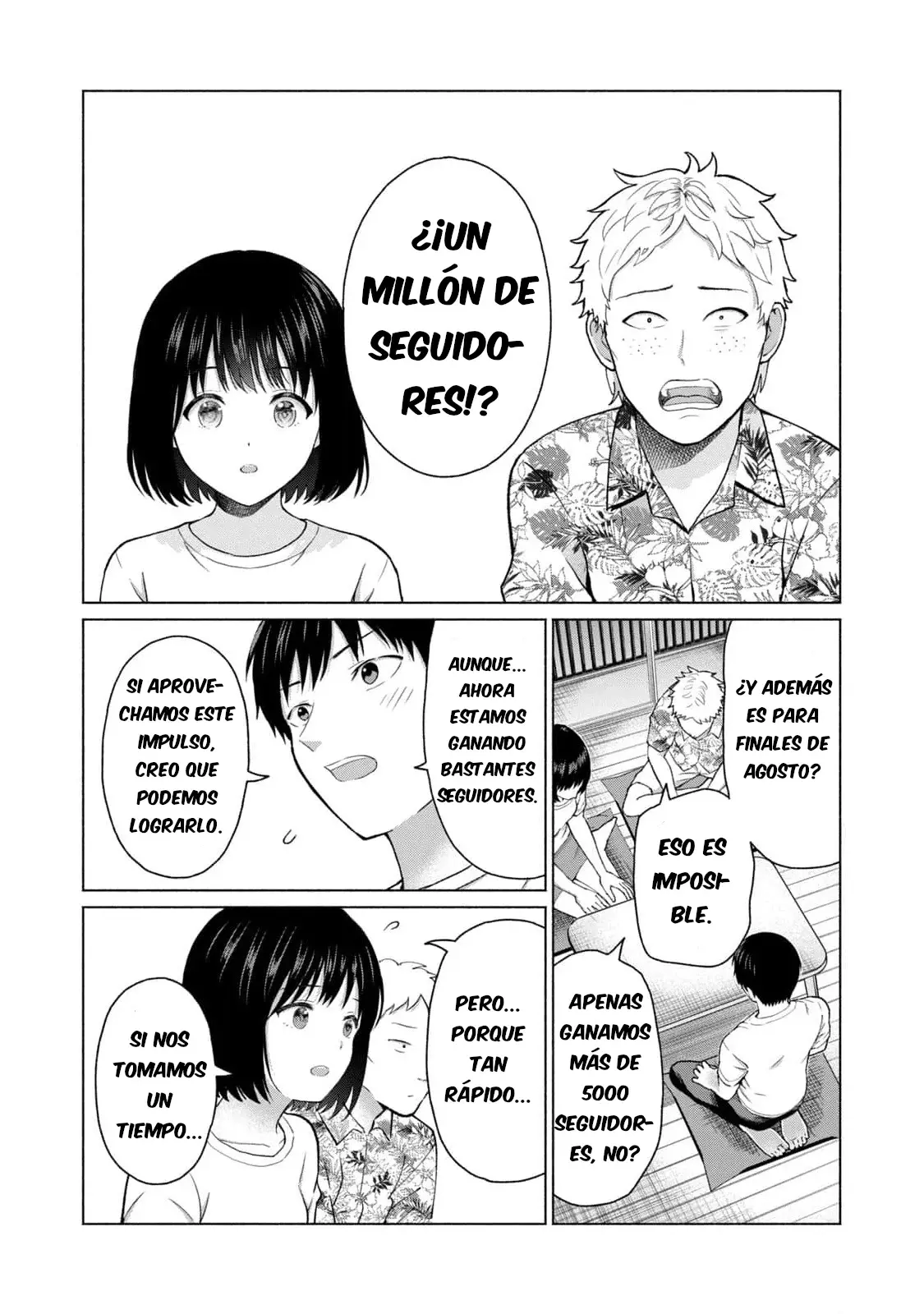 Grapara! Capitulo 4: Reunión lasciva y el chico sincero página 6