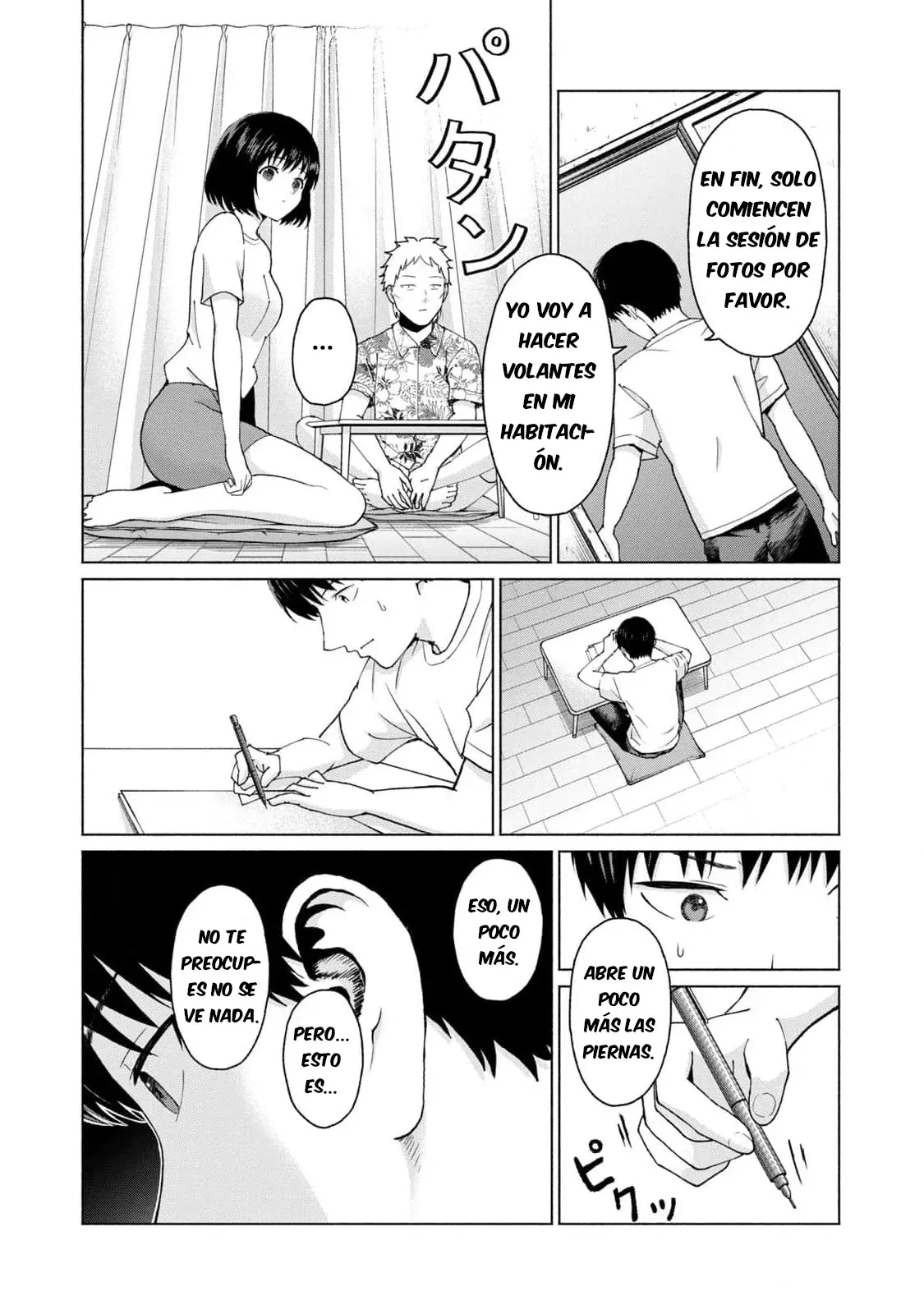 Grapara! Capitulo 4: Reunión lasciva y el chico sincero página 9