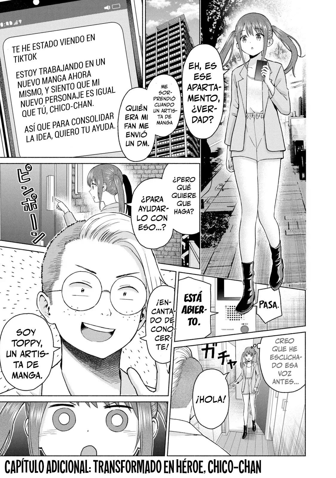 Grapara! Capitulo 58.5: Transfórmate en héroe chico-chan página 3