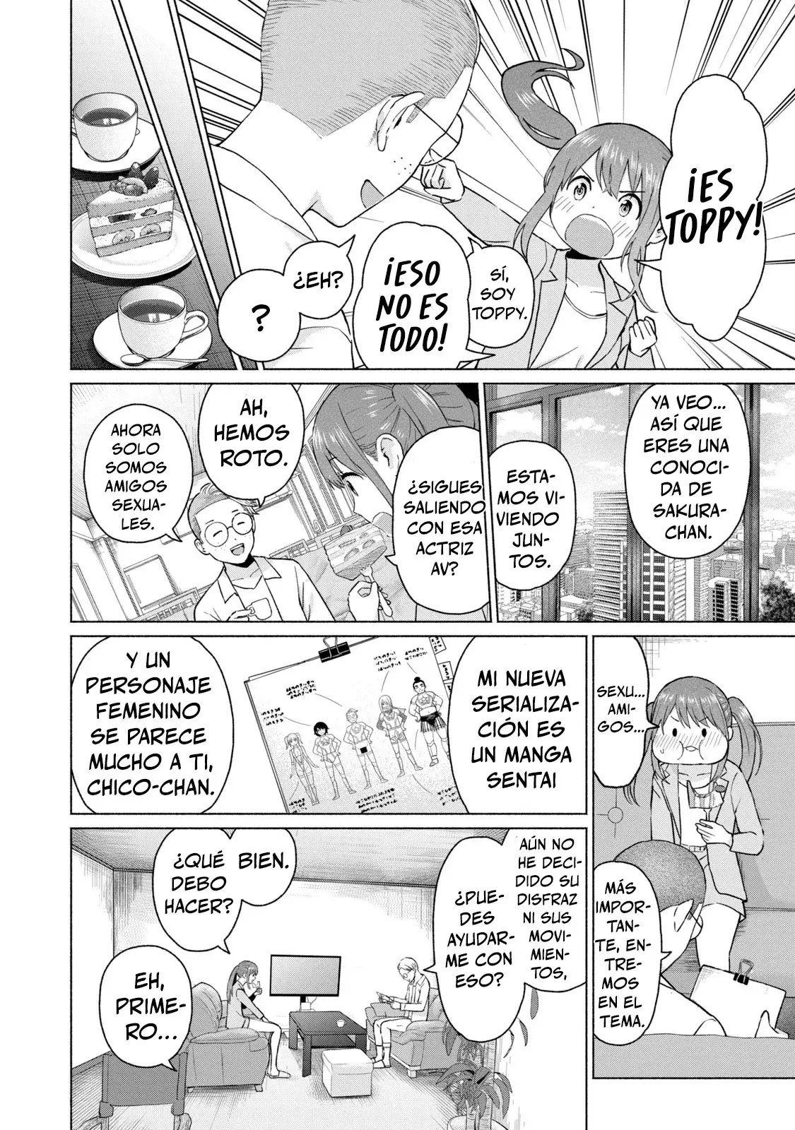 Grapara! Capitulo 58.5: Transfórmate en héroe chico-chan página 4