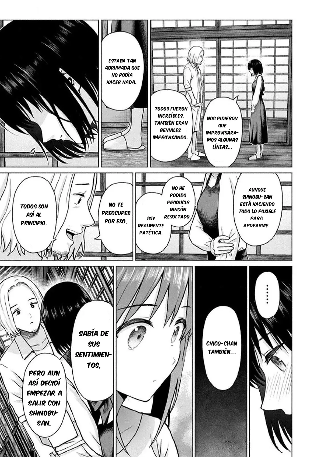 Grapara! Capitulo 74: Batalla entre Chico y Shinobu página 13