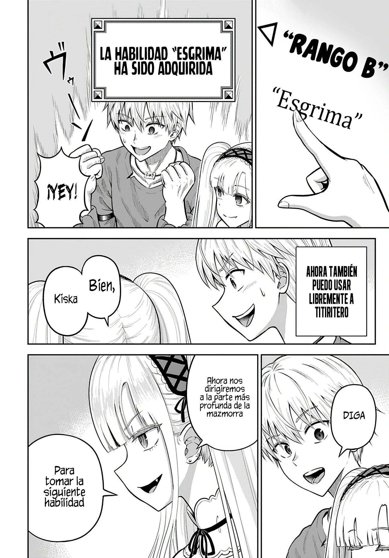 Dungeon ni Hisomu Yandere na Kanojo ni Ore wa Nando mo Korosareru Capitulo 10.1 página 14