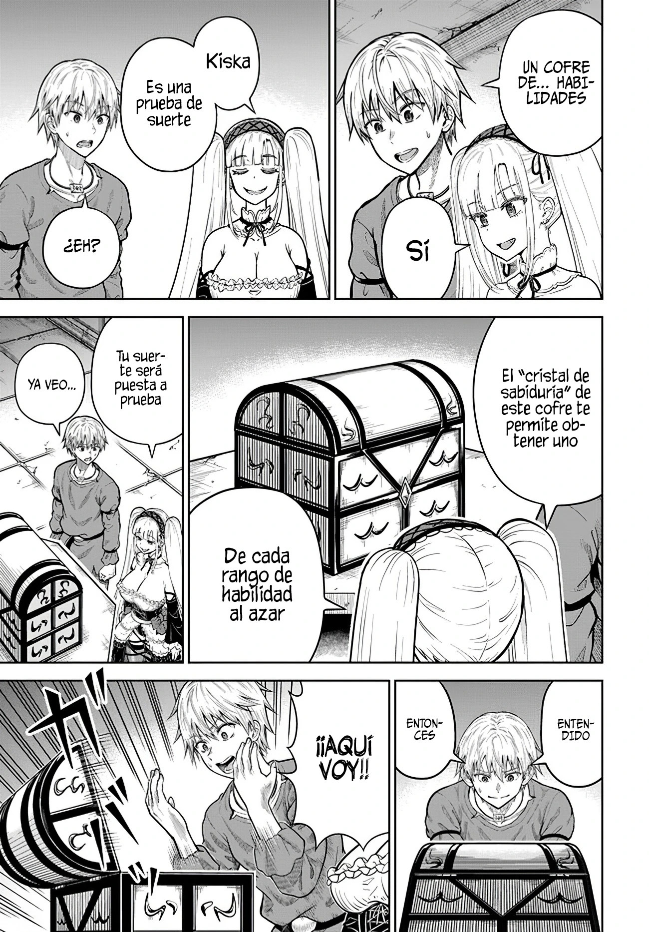 Dungeon ni Hisomu Yandere na Kanojo ni Ore wa Nando mo Korosareru Capitulo 10.1 página 17