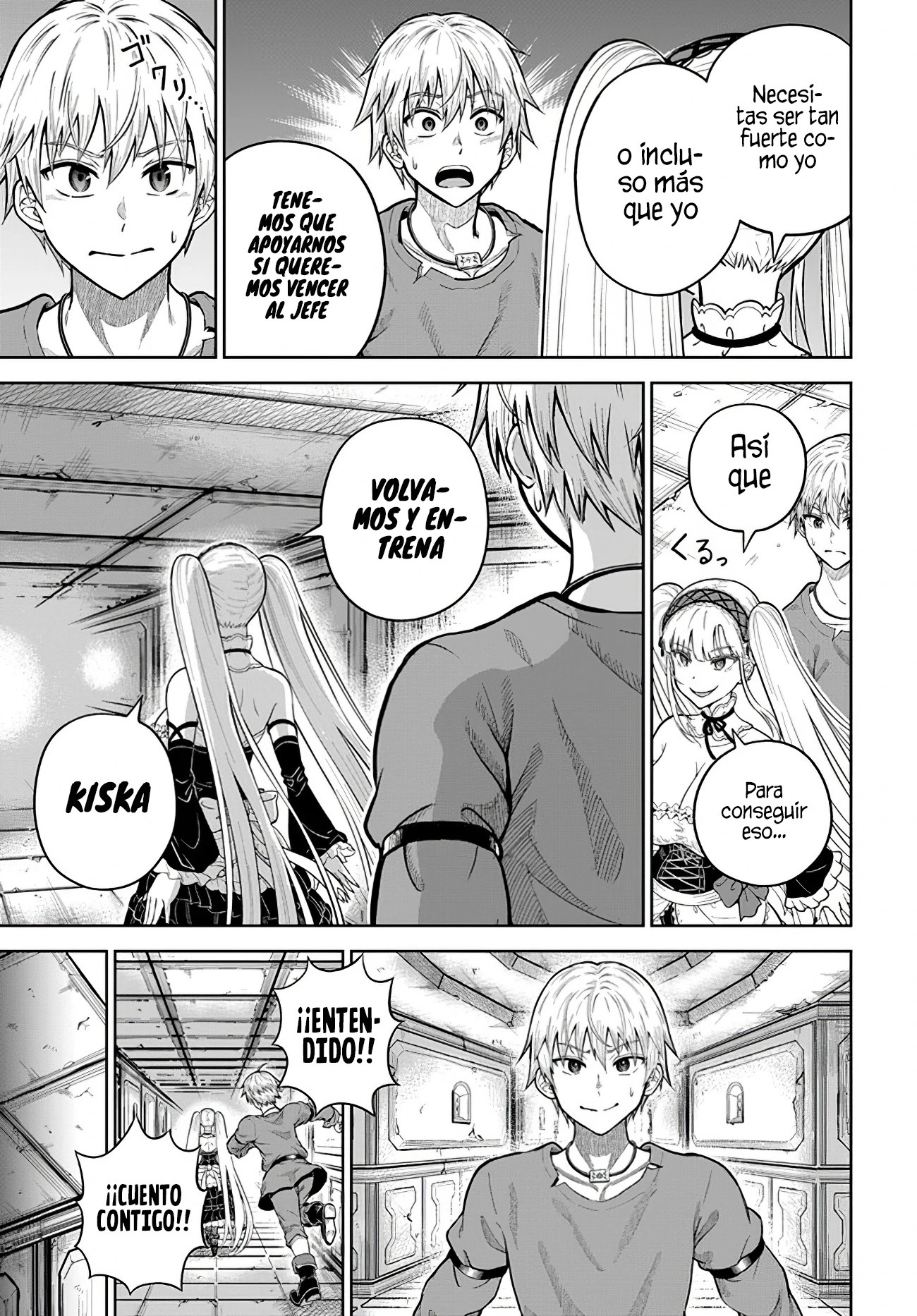 Dungeon ni Hisomu Yandere na Kanojo ni Ore wa Nando mo Korosareru Capitulo 10.1 página 23