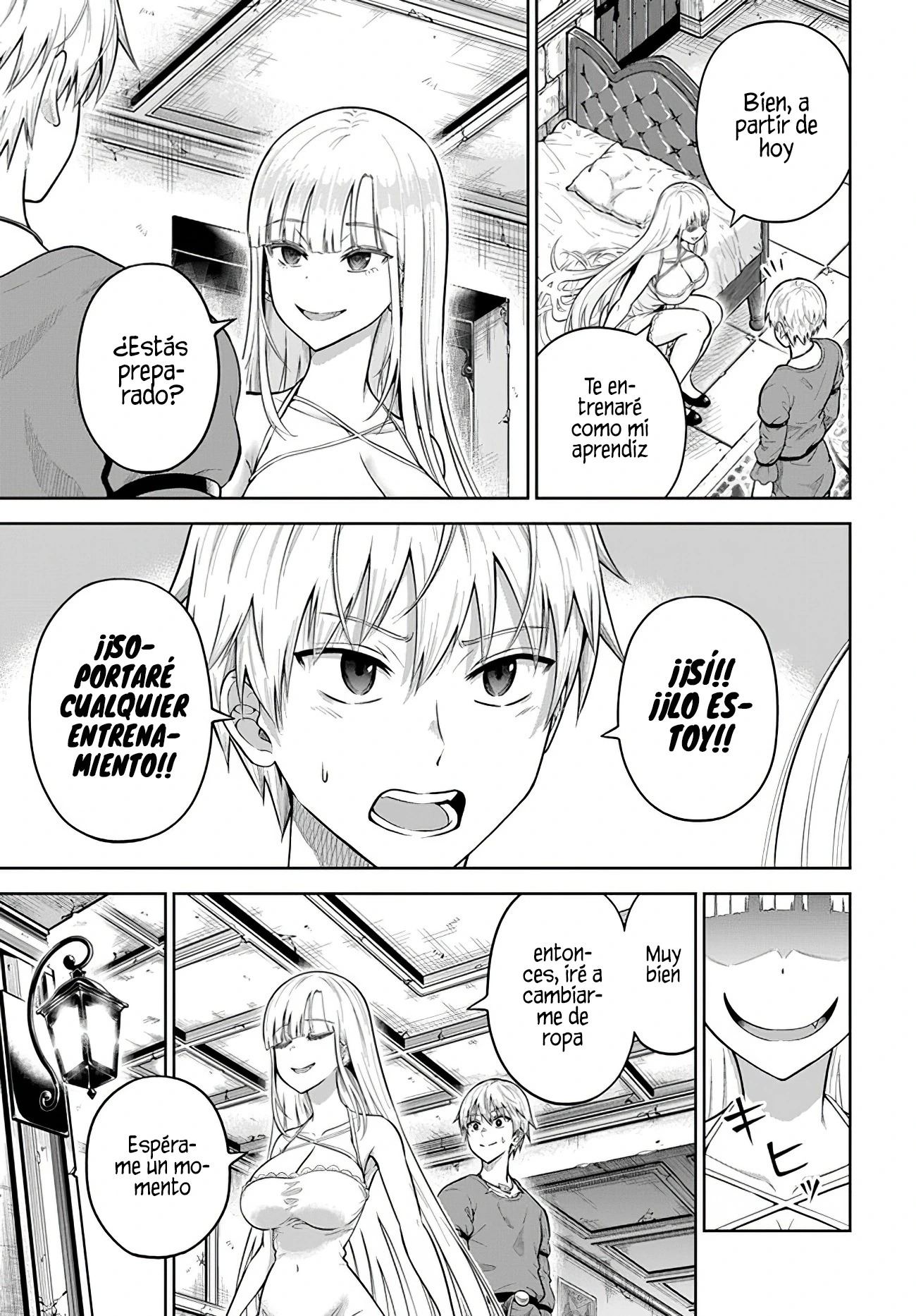Dungeon ni Hisomu Yandere na Kanojo ni Ore wa Nando mo Korosareru Capitulo 10.1 página 7
