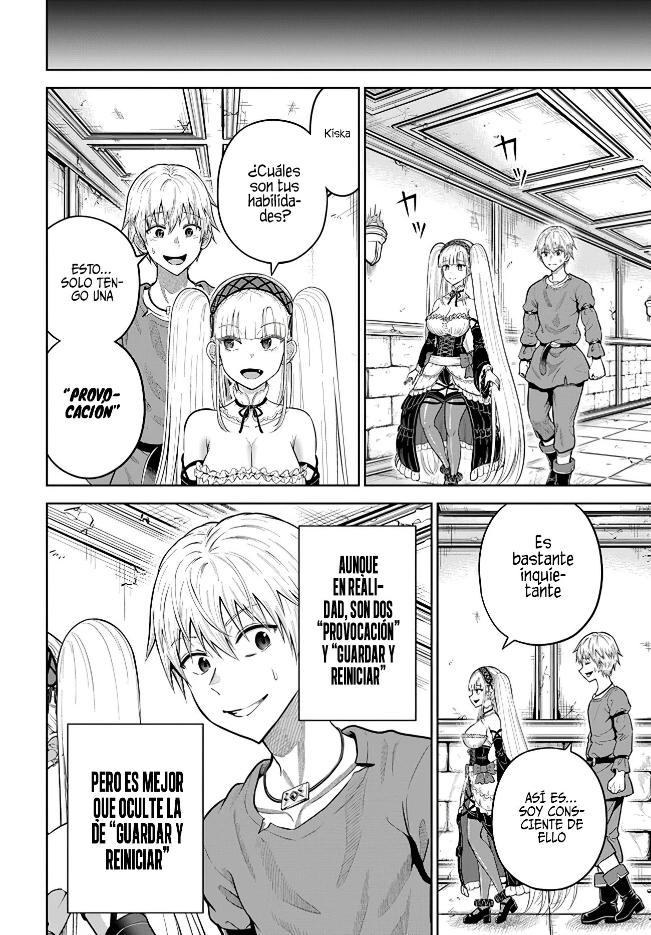 Dungeon ni Hisomu Yandere na Kanojo ni Ore wa Nando mo Korosareru Capitulo 10.1 página 8