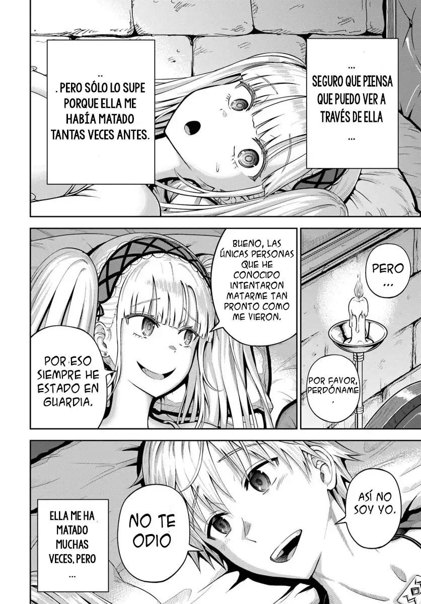 Dungeon ni Hisomu Yandere na Kanojo ni Ore wa Nando mo Korosareru Capitulo 12.1 página 18