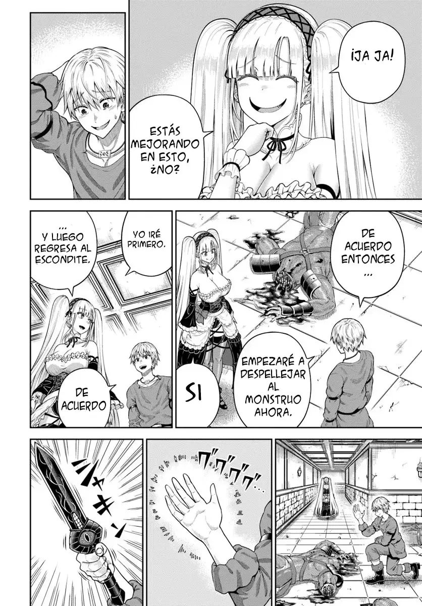 Dungeon ni Hisomu Yandere na Kanojo ni Ore wa Nando mo Korosareru Capitulo 12.1 página 6