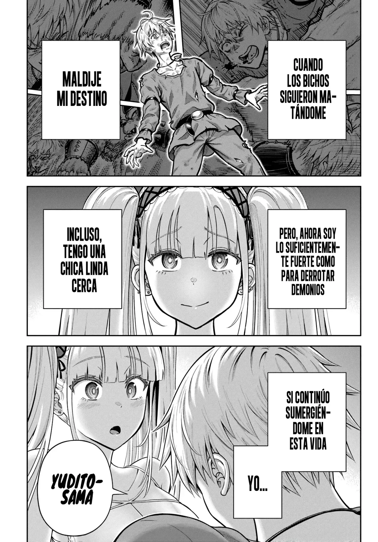 Dungeon ni Hisomu Yandere na Kanojo ni Ore wa Nando mo Korosareru Capitulo 12.2 página 7
