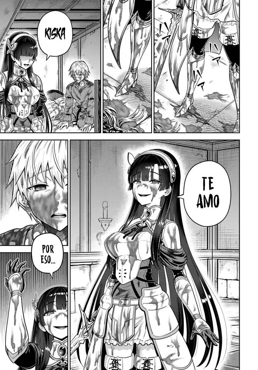 Dungeon ni Hisomu Yandere na Kanojo ni Ore wa Nando mo Korosareru Capitulo 13.1 página 10