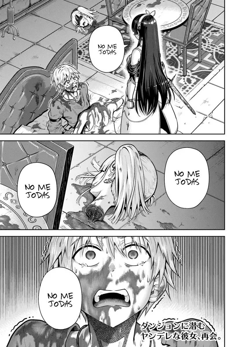 Dungeon ni Hisomu Yandere na Kanojo ni Ore wa Nando mo Korosareru Capitulo 13.1 página 4
