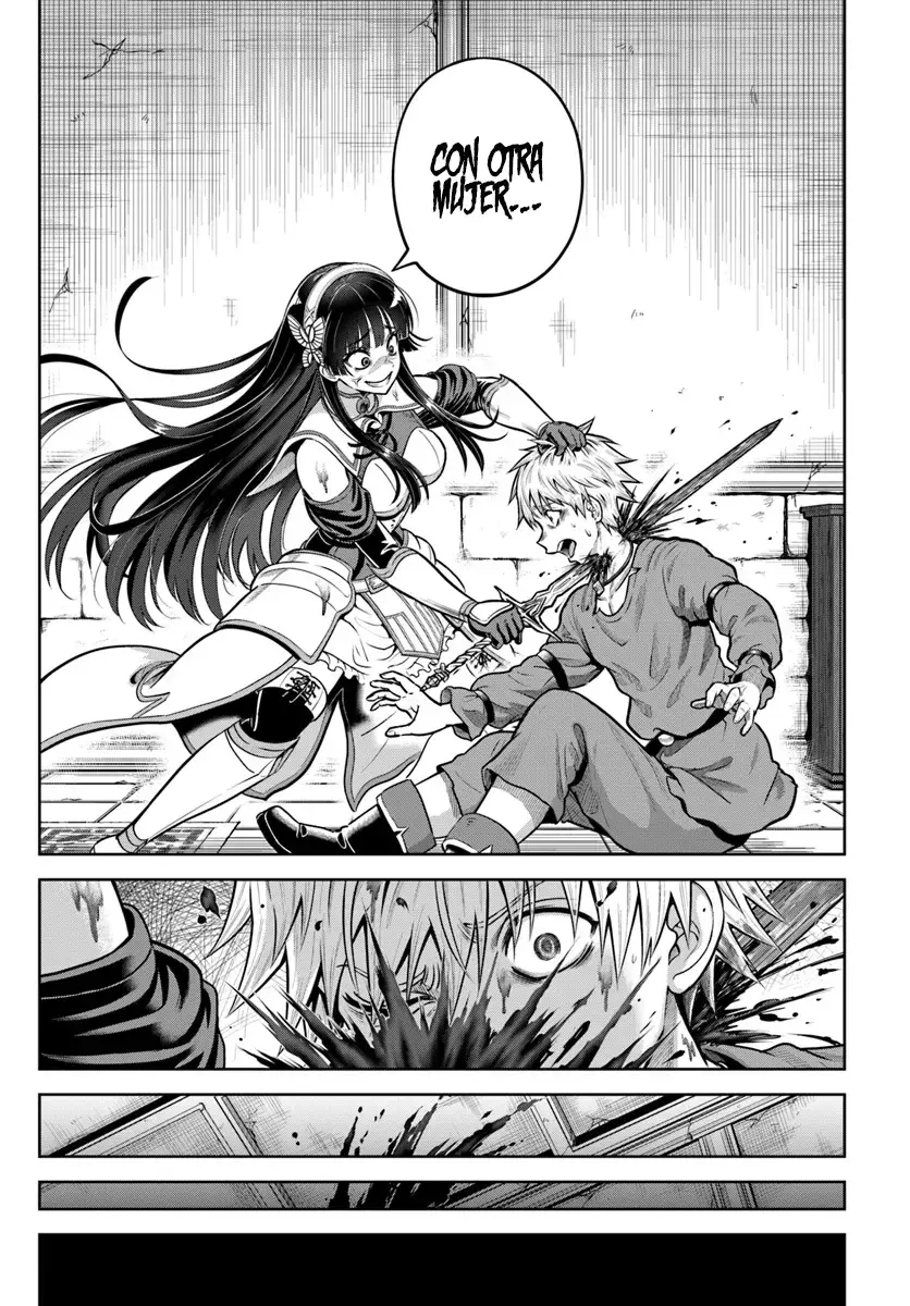 Dungeon ni Hisomu Yandere na Kanojo ni Ore wa Nando mo Korosareru Capitulo 13.2 página 14