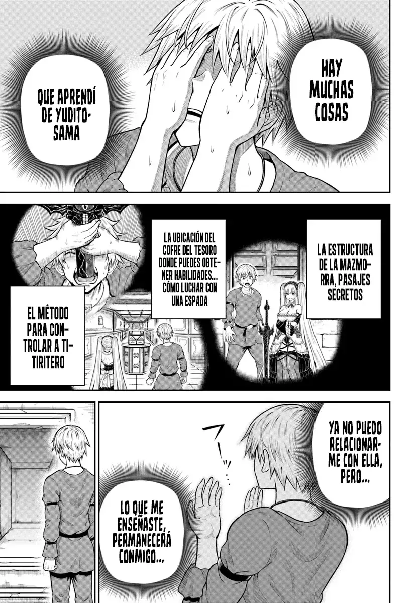 Dungeon ni Hisomu Yandere na Kanojo ni Ore wa Nando mo Korosareru Capitulo 13.2 página 16