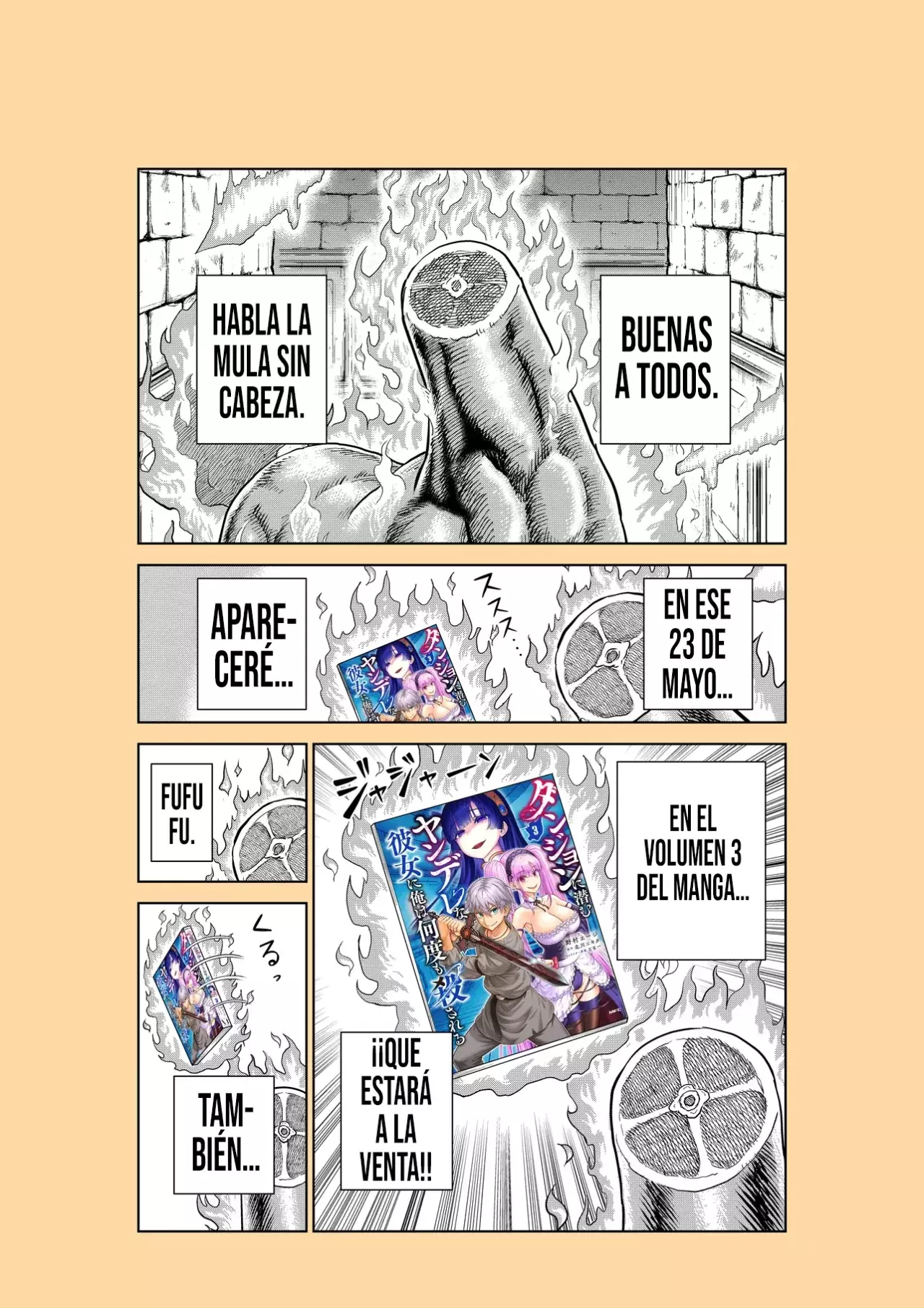 Dungeon ni Hisomu Yandere na Kanojo ni Ore wa Nando mo Korosareru Capitulo 14.5 página 3