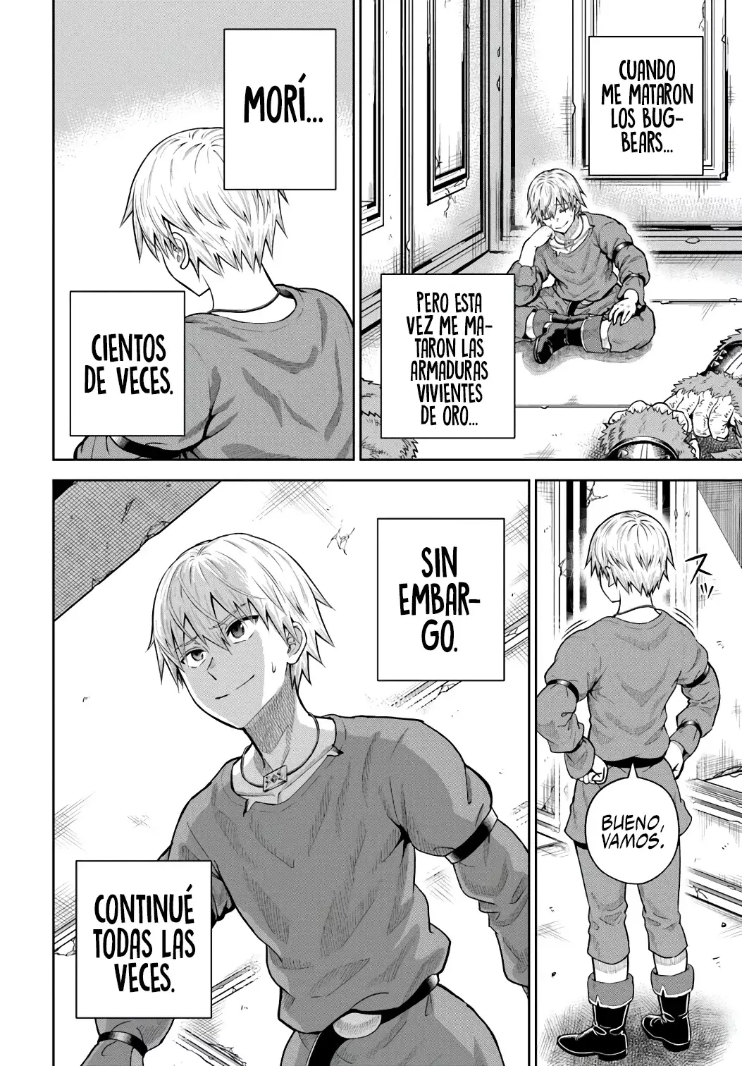 Dungeon ni Hisomu Yandere na Kanojo ni Ore wa Nando mo Korosareru Capitulo 15.1 página 11