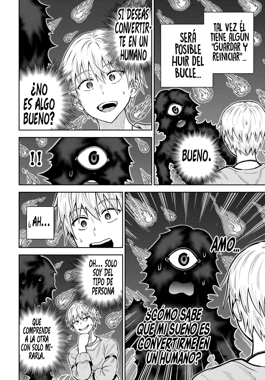 Dungeon ni Hisomu Yandere na Kanojo ni Ore wa Nando mo Korosareru Capitulo 15.1 página 17