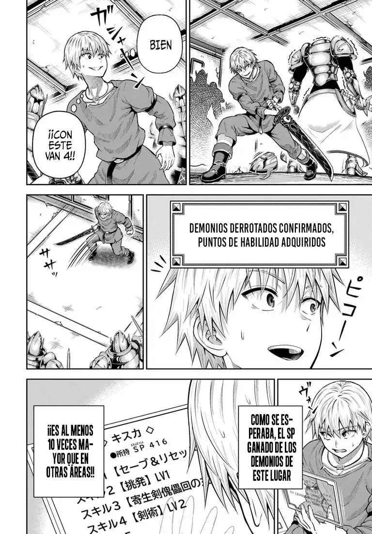 Dungeon ni Hisomu Yandere na Kanojo ni Ore wa Nando mo Korosareru Capitulo 15.2 página 9