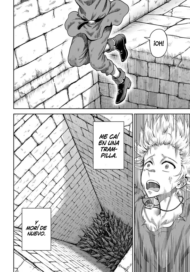 Dungeon ni Hisomu Yandere na Kanojo ni Ore wa Nando mo Korosareru Capitulo 2.2 página 12