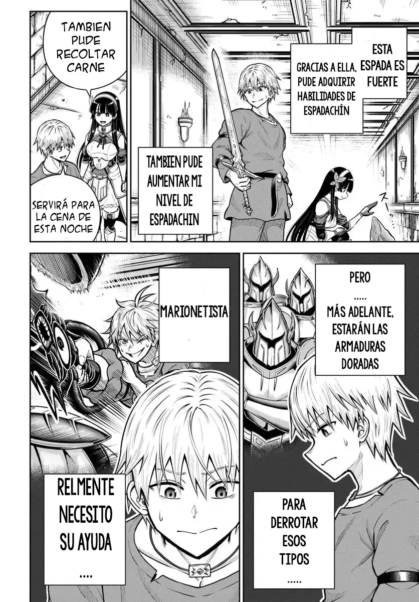 Dungeon ni Hisomu Yandere na Kanojo ni Ore wa Nando mo Korosareru Capitulo 23.2 página 10