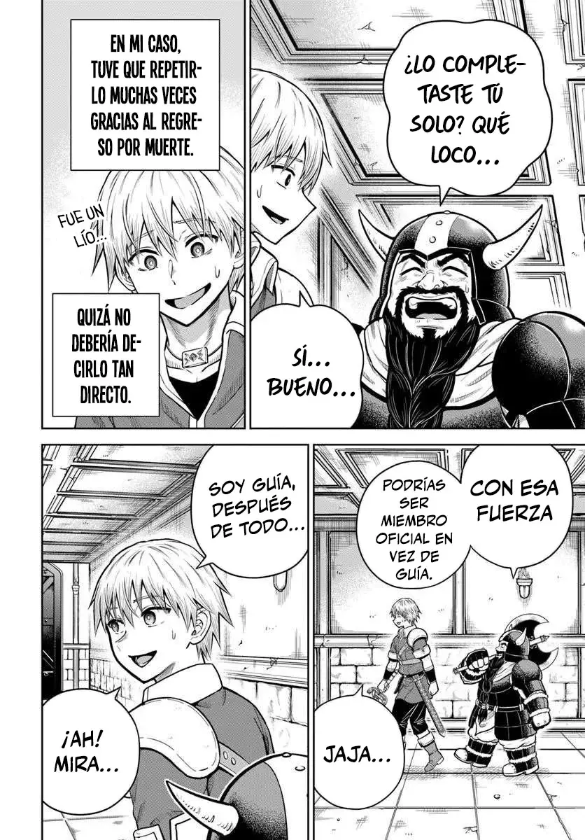 Dungeon ni Hisomu Yandere na Kanojo ni Ore wa Nando mo Korosareru Capitulo 31.2 página 8