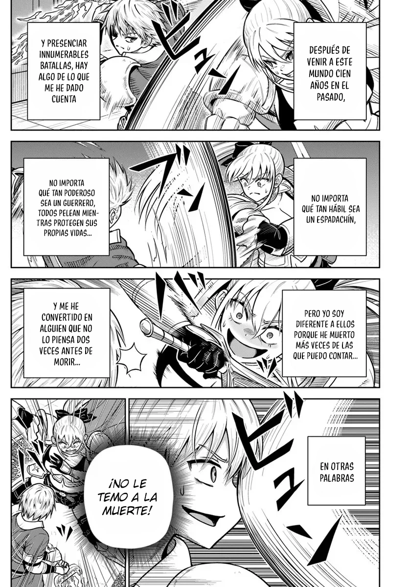 Dungeon ni Hisomu Yandere na Kanojo ni Ore wa Nando mo Korosareru Capitulo 33 página 18