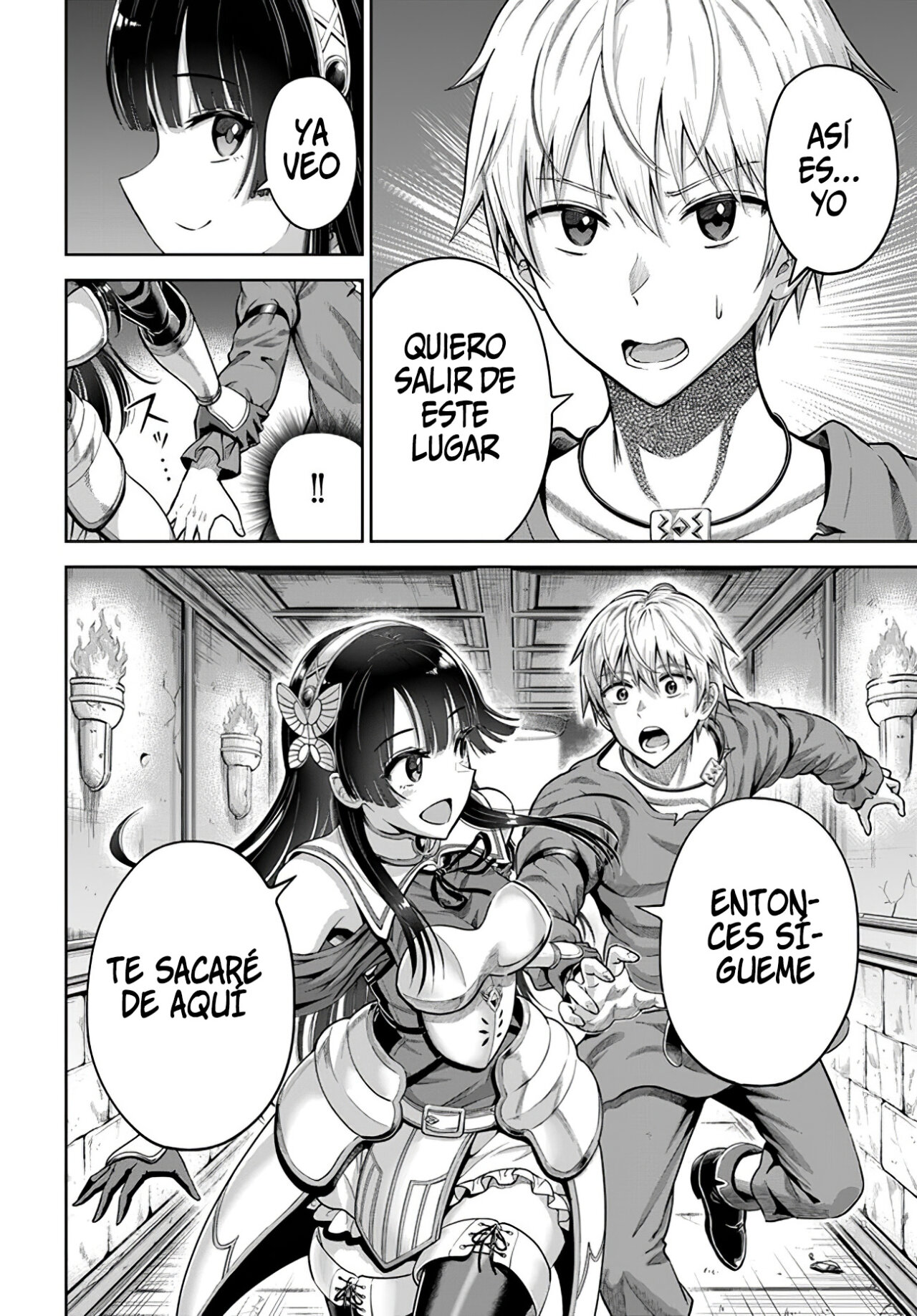 Dungeon ni Hisomu Yandere na Kanojo ni Ore wa Nando mo Korosareru Capitulo 4.1 página 19