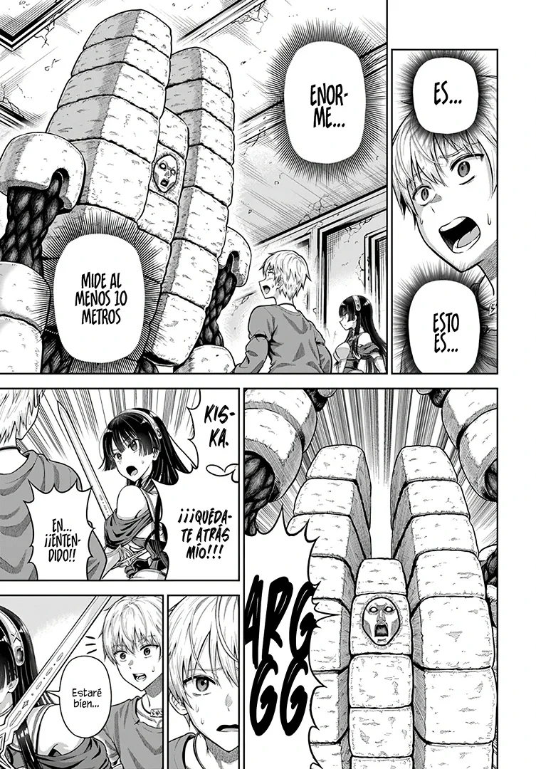 Dungeon ni Hisomu Yandere na Kanojo ni Ore wa Nando mo Korosareru Capitulo 4.2 página 10