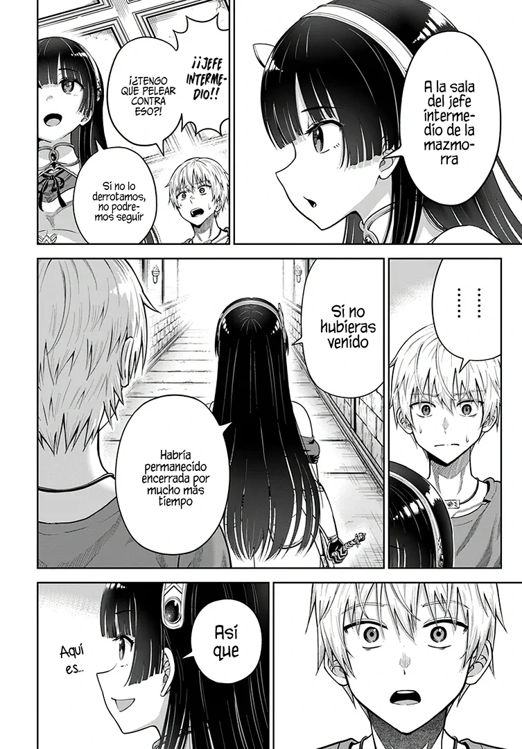 Dungeon ni Hisomu Yandere na Kanojo ni Ore wa Nando mo Korosareru Capitulo 4.2 página 7