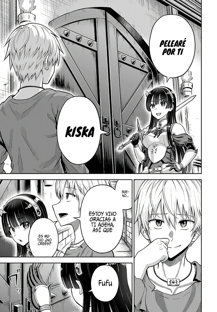 Dungeon ni Hisomu Yandere na Kanojo ni Ore wa Nando mo Korosareru Capitulo 4.2 página 8