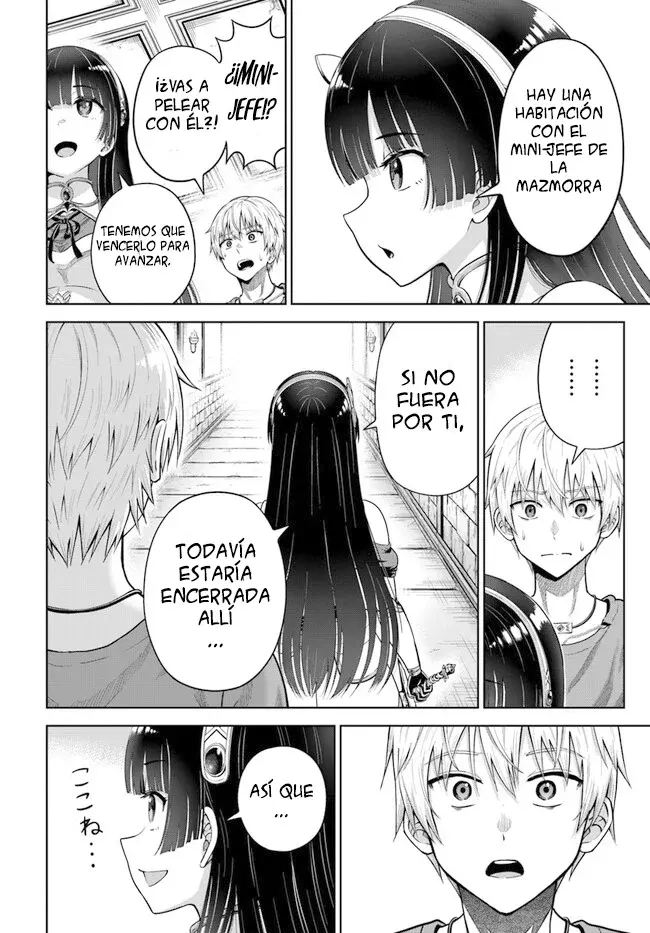 Dungeon ni Hisomu Yandere na Kanojo ni Ore wa Nando mo Korosareru Capitulo 4.3 página 22