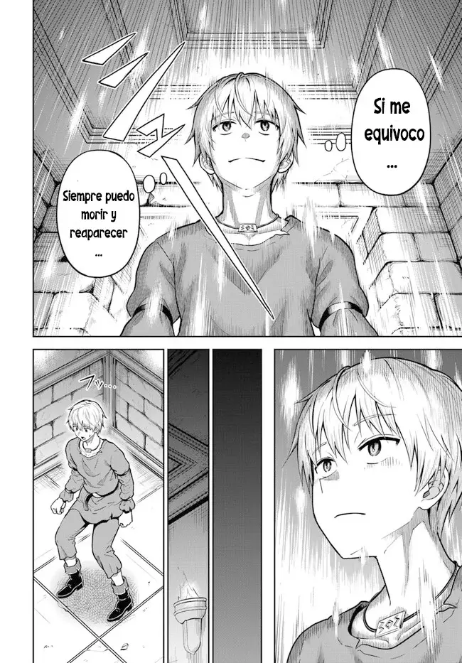 Dungeon ni Hisomu Yandere na Kanojo ni Ore wa Nando mo Korosareru Capitulo 4 página 8