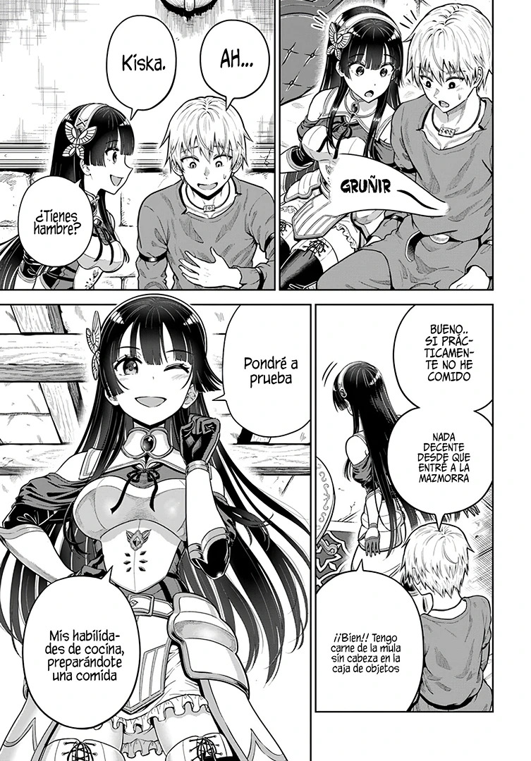 Dungeon ni Hisomu Yandere na Kanojo ni Ore wa Nando mo Korosareru Capitulo 5.1 página 15