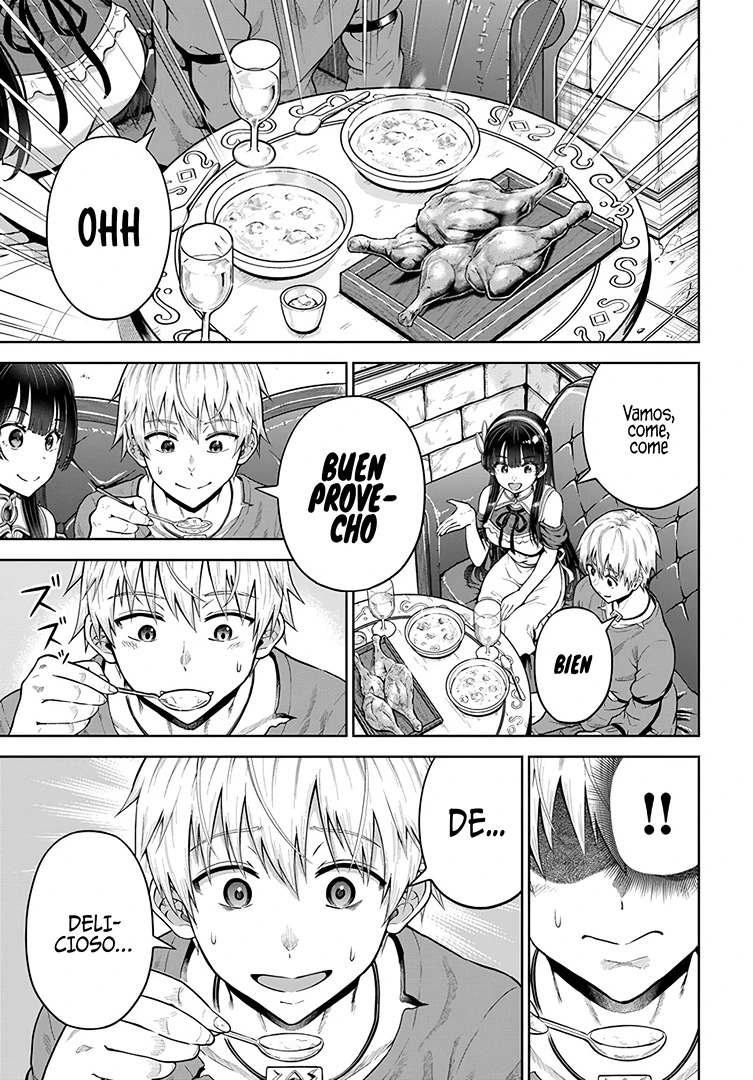 Dungeon ni Hisomu Yandere na Kanojo ni Ore wa Nando mo Korosareru Capitulo 5.1 página 17