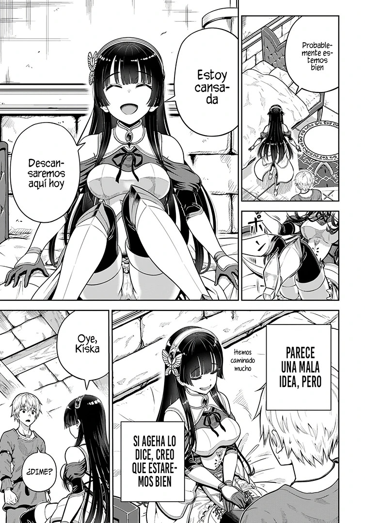 Dungeon ni Hisomu Yandere na Kanojo ni Ore wa Nando mo Korosareru Capitulo 5.1 página 7