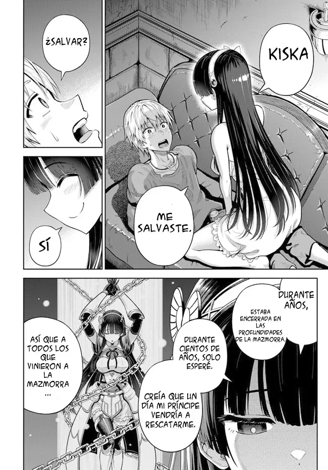 Dungeon ni Hisomu Yandere na Kanojo ni Ore wa Nando mo Korosareru Capitulo 5.3 página 28